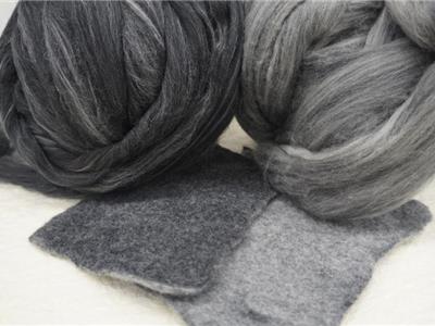 Samples of Merino wool