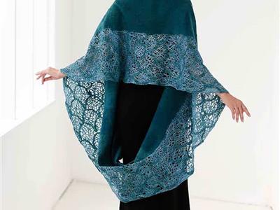 Blue Pine needles wrap  Creatie Leiko