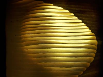 Here and beyond: underlit felt structures