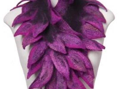 Scarves & Collars with 3D surfaces